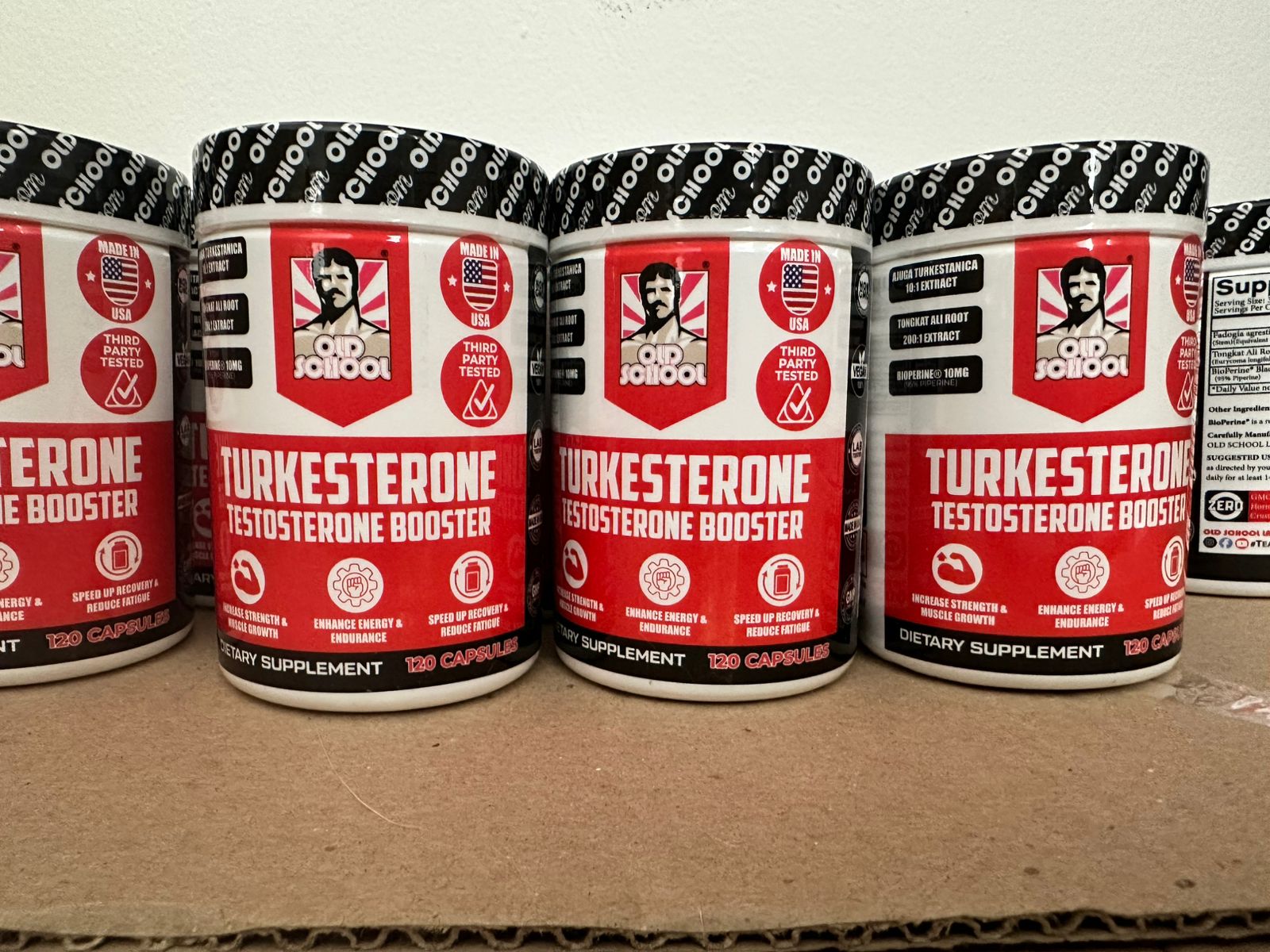 Turkesterona 120 caps old school labs